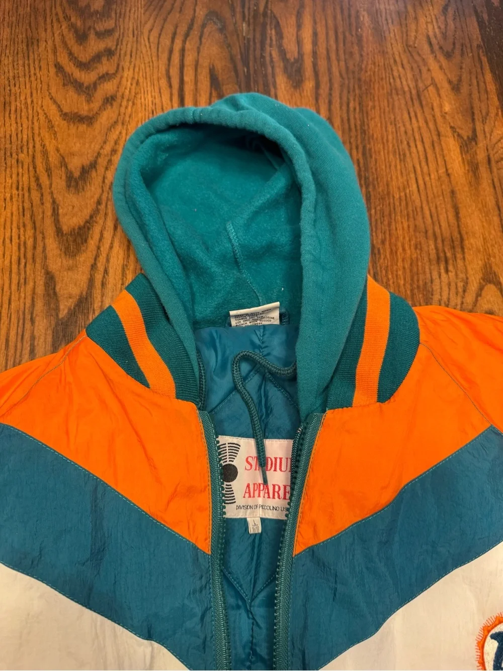 Vintage Miami Dolphins Stadium Apparel Youth Large Jacket